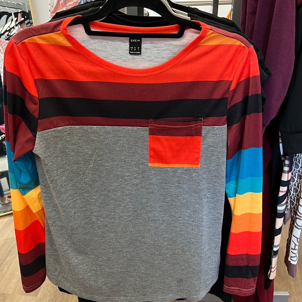 Colorful long sleeve